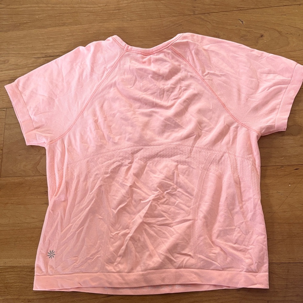 Athleta Girl Peach Crew Neck Tee - Picture 4 of 5